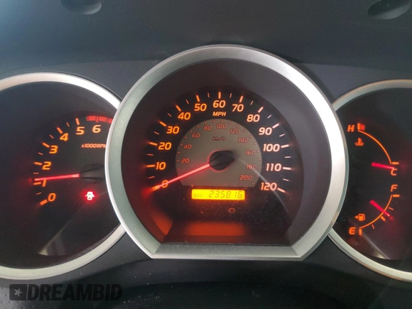 2005 Toyota Tacoma PreRunner with VIN 3TMKU72N15M003377, listed as a Copart auction lot 58870615 with 235,816 mi miles and Salvage title. Bid and sale history available at DreamBid. Image 9.
