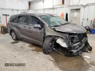 2021 Toyota Sienna XLE с VIN 5TDYSKFC8MS012409, выставлен на аукционе Copart как лот 57870055 с пробегом 82 107 миль миль и Списание • Salvage title. История ставок и продаж доступна на DreamBid. Изображение 4.