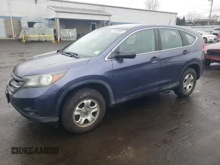 2013 Honda CR-V LX with VIN 2HKRM4H36DH609118, listed as a Copart auction lot 52810605 with 92,179 mi miles and Salvage Title. Bid and sale history available at DreamBid. Image 1.