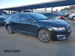 2017 Lincoln MKZ Hybrid Premiere with VIN 3LN6L5KU1HR650025, listed as a Copart auction lot 42195145 with 122,608 mi miles and Salvage Title. Bid and sale history available at DreamBid. Image 4.