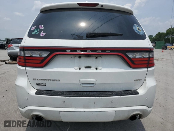 2020 Dodge Durango GT with VIN 1C4RDHDG5LC307927, listed as a Copart auction lot 59766255 with 129,736 mi miles and Salvage title. Bid and sale history available at DreamBid. Image 6.
