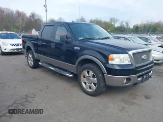 2006 Ford F-150 XLT with VIN 1FTPW14536FA61650, listed as a IAAI auction lot 42129226 with 1 mi miles. Bid and sale history available at carsss.com. Image 1.