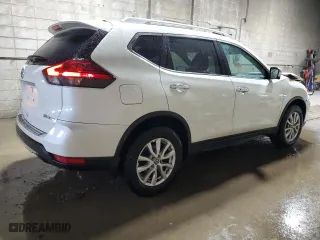 2017 Nissan Rogue SL with VIN 5N1AT2MVXHC747463, listed as a Copart auction lot 54387205 with 56,073 mi miles and Salvage Title. Bid and sale history available at carsss.com. Image 3.