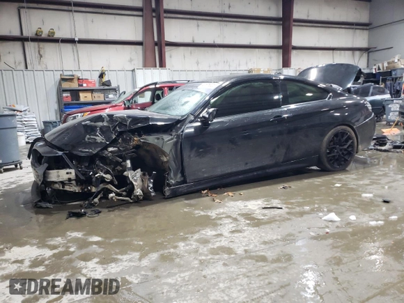 2015 BMW 4 Series 428i xDrive with VIN WBA3N9C59FK247683, listed as a Copart auction lot 41678035 with 81,850 mi miles and Salvage title. Bid and sale history available at DreamBid. Image 1.
