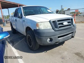 2007 Ford F-150 XLT with VIN 1FTPX14527KD42148, listed as a IAAI auction lot 42077816 with 267,360 mi miles. Bid and sale history available at carsss.com. Image 16.