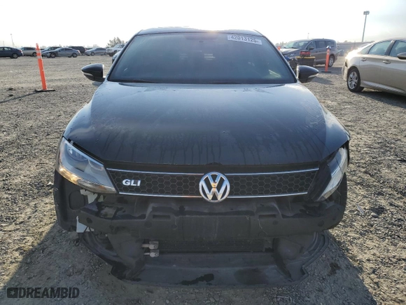 2012 Volkswagen GLI with VIN 3VW4T7AJ3DM447057, listed as a Copart auction lot 42013125 with 89,060 mi miles and Salvage Title. Bid and sale history available at carsss.com. Image 5.