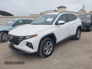 2024 Hyundai Tucson SEL with VIN 5NMJBCDE0RH308868, listed as a IAAI auction lot 42016711 with 39,536 mi miles. Bid and sale history available at carsss.com. Image 2.