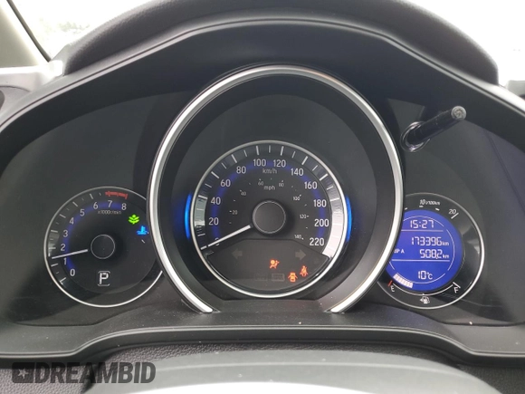 2015 Honda Fit EX-L with VIN 3HGGK5H80FM104060, listed as a Copart auction lot 50544255 with 173,396 mi miles and Salvage Title. Bid and sale history available at carsss.com. Image 9.