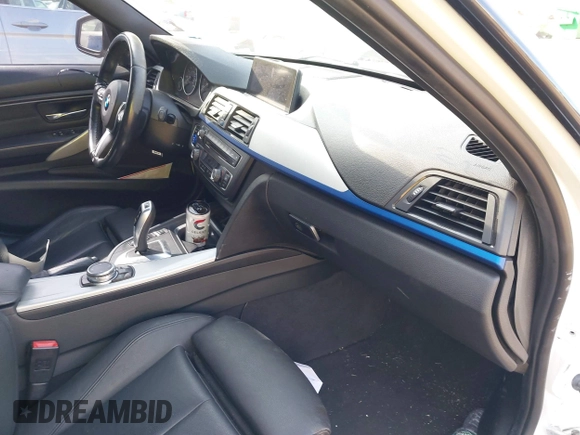 2015 BMW 3 Series 335i xDrive with VIN WBA3B9G56FNR94353, listed as a IAAI auction lot 41759393 with 121,136 mi miles and . Bid and sale history available at carsss.com. Image 5.