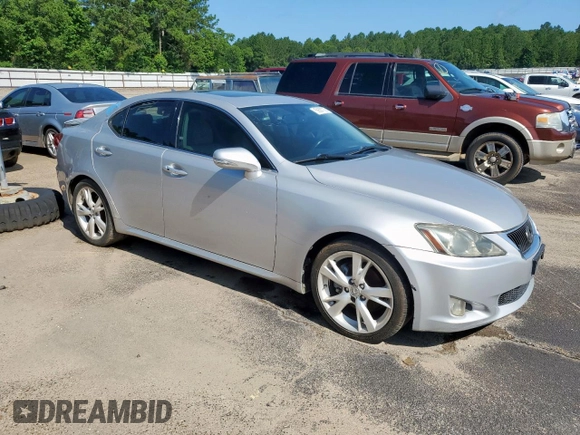 2010 Lexus IS 250 z VIN JTHBF5C24A5110800, wystawiony jako Copart lot #59624175 z przebiegiem 105 036 mil mil oraz Czysty tytuł • Clean title. Historia ofert i sprzedaży dostępna na DreamBid. Obrazek 4.