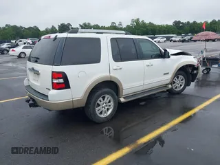 2007 Ford Explorer Eddie Bauer z VIN 1FMEU74EX7UB39530, wystawiony jako IAAI lot #42336162 z przebiegiem 191 848 mil mil oraz . Historia ofert i sprzedaży dostępna na DreamBid. Obrazek 4.
