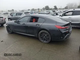 2022 BMW 8 Series M850i with VIN WBAGV8C0XNCH63529, listed as a Copart auction lot 86139494 with 78,710 mi miles and Salvage title. Bid and sale history available at DreamBid. Image 2.