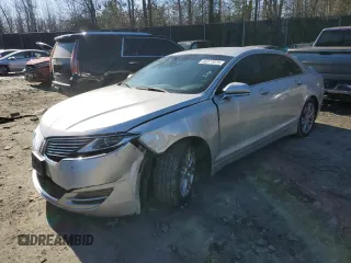 2015 Lincoln MKZ with VIN 3LN6L2G98FR624019, listed as a Copart auction lot 45277075 with 224,574 mi miles and Salvage Title. Bid and sale history available at carsss.com. Image 1.