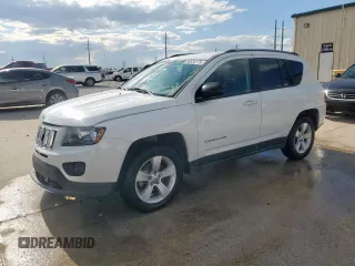 2017 Jeep Compass Sport SE with VIN 1C4NJCBA9HD123813, listed as a Copart auction lot 56534175 with 151,287 mi miles and Salvage title. Bid and sale history available at DreamBid. Image 1.