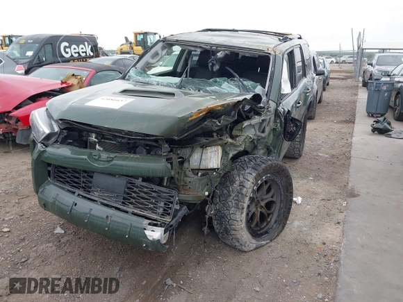 2022 Toyota 4Runner TRD Off Road Premium with VIN JTERU5JR2N5980584, listed as a IAAI auction lot 42086657 with 40,326 mi miles and . Bid and sale history available at DreamBid. Image 2.