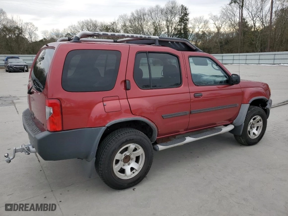 2001 Nissan Xterra XE with VIN 5N1ED28T71C572571, listed as a Copart auction lot 89023865 with 215,323 mi miles and Salvage Title. Bid and sale history available at carsss.com. Image 3.