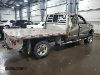 2008 Dodge Ram 3500 SLT with VIN 3D7MX38A98G142243, listed as a Copart auction lot 85852834 with 256,794 mi miles and Salvage Title. Bid and sale history available at carsss.com. Image 3.