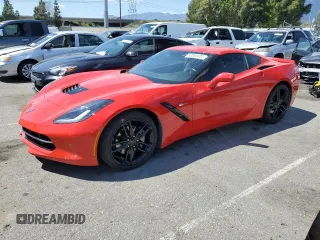 2019 Chevrolet Corvette 1LT with VIN 1G1YB2D73K5111639, listed as a Copart auction lot 50060404 with 24,787 mi miles and Salvage Title. Bid and sale history available at carsss.com. Image 1.