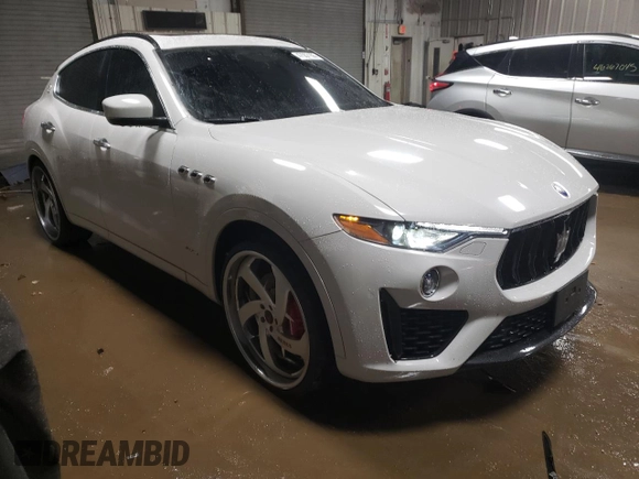 2019 Maserati Levante S with VIN ZN661YUS9KX313168, listed as a Copart auction lot 47557155 with 75,695 mi miles and Salvage Title. Bid and sale history available at carsss.com. Image 4.