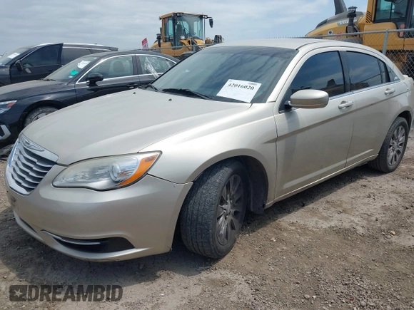 2013 Chrysler 200 LX with VIN 1C3CCBAB2DN733471, listed as a IAAI auction lot 42016020 with 182,681 mi miles and . Bid and sale history available at DreamBid. Image 2.