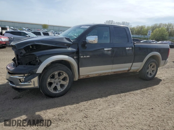 2009 Dodge 1500 Laramie with VIN 1D3HB18T99S731360, listed as a Copart auction lot 54969195 with 164,827 mi miles and Clean Title. Bid and sale history available at DreamBid. Image 1.