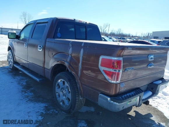 2011 Ford F-150 XL with VIN 1FTFW1CF9BFB11225, listed as a IAAI auction lot 41605076 with 157,862 mi miles. Bid and sale history available at carsss.com. Image 3.