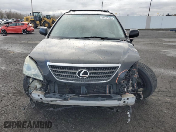 2006 Lexus RX 400h with VIN JTJHW31U960003649, listed as a Copart auction lot 48024085 with Not Provided miles and Salvage Title. Bid and sale history available at DreamBid. Image 5.