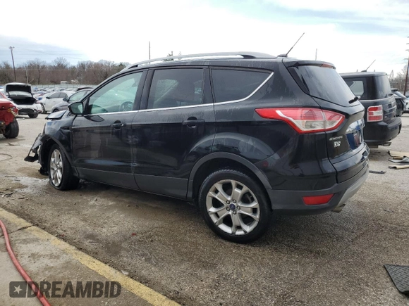 2016 Ford Escape Titanium with VIN 1FMCU0JX8GUA19696, listed as a Copart auction lot 46294145 with 99,165 mi miles and Salvage Title. Bid and sale history available at carsss.com. Image 2.