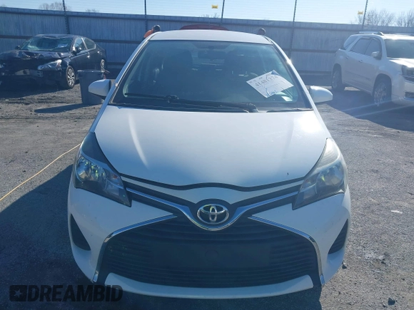 2015 Toyota Yaris L with VIN VNKKTUD37FA019862, listed as a IAAI auction lot 41481374 with 106,041 mi miles. Bid and sale history available at carsss.com. Image 12.