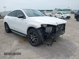 2023 Mercedes-Benz GLE 53 AMG with VIN 4JGFD6BBXPA835314, listed as a IAAI auction lot 42034050 with 10,639 mi miles and . Bid and sale history available at DreamBid. Image 1.