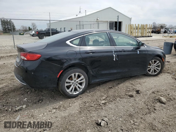 2015 Chrysler 200 Limited with VIN 1C3CCCAB5FN747342, listed as a Copart auction lot 53182605 with 132,566 mi miles and Salvage Title. Bid and sale history available at DreamBid. Image 3.