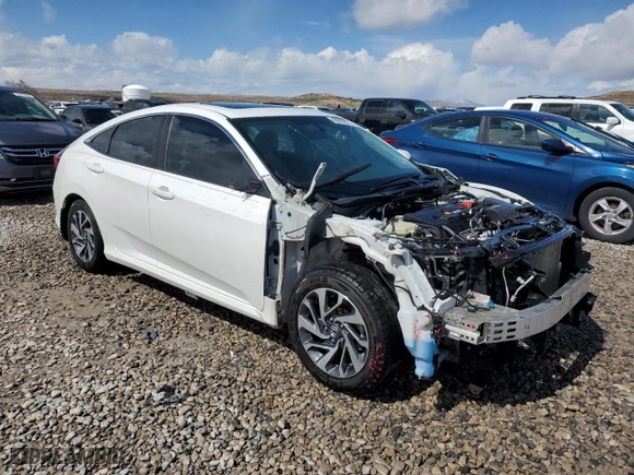 2016 Honda Civic Sedan EX with VIN 2HGFC2F75GH577843, listed as a Copart auction lot 49809625 with 105,628 mi miles and Salvage Title. Bid and sale history available at carsss.com. Image 4.