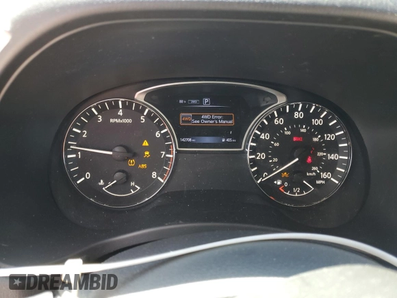 2018 Nissan Pathfinder Platinum with VIN 5N1DR2MM7JC664291, listed as a Copart auction lot 46748475 with 142,708 mi miles and Salvage title. Bid and sale history available at DreamBid. Image 9.