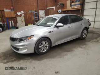 2017 Kia Optima LX z VIN 5XXGT4L39HG148788, wystawiony jako Copart lot #59175675 z przebiegiem 89 226 mil mil oraz Szkoda całkowita • Salvage title. Historia ofert i sprzedaży dostępna na DreamBid. Obrazek 1.