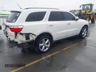 2011 Dodge Durango Citadel with VIN 1D4RD5GGXBC653192, listed as a IAAI auction lot 41727655 with 118,452 mi miles and . Bid and sale history available at DreamBid. Image 4.
