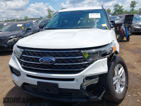 2023 Ford Explorer XLT with VIN 1FMSK8DH6PGC14487, listed as a IAAI auction lot 42381708 with 55,295 mi miles and . Bid and sale history available at DreamBid. Image 13.
