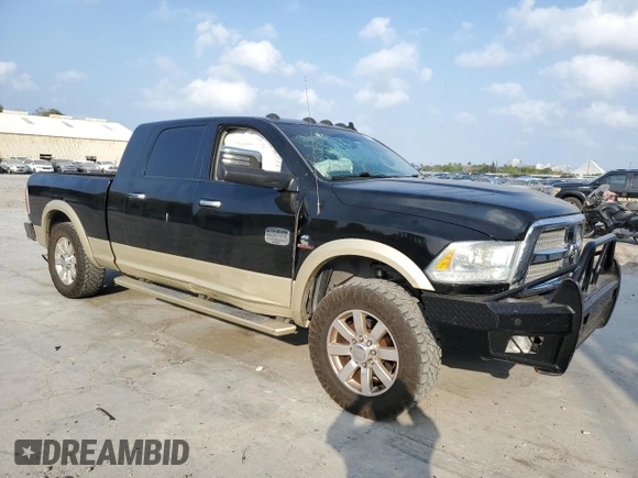 2014 Ram 2500 Longhorn with VIN 3C6UR5PL4EG286336, listed as a Copart auction lot 78612444 with 209,731 mi miles and Salvage Title. Bid and sale history available at carsss.com. Image 4.