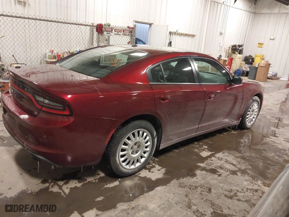 2020 Dodge Charger Police with VIN 2C3CDXKT2LH130464, listed as a IAAI auction lot 41579275 with 133,158 mi miles. Bid and sale history available at carsss.com. Image 4.