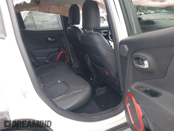 2016 Jeep Renegade Trailhawk with VIN ZACCJBCT1GPC60715, listed as a IAAI auction lot 42460460 with 124,061 mi miles and . Bid and sale history available at DreamBid. Image 8.