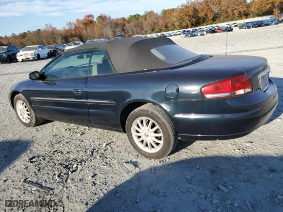 2002 Chrysler Sebring LXi with VIN 1C3EL55R62N279658, listed as a Copart auction lot 84976024 with 0 mi miles and Clean Title. Bid and sale history available at carsss.com. Image 2.