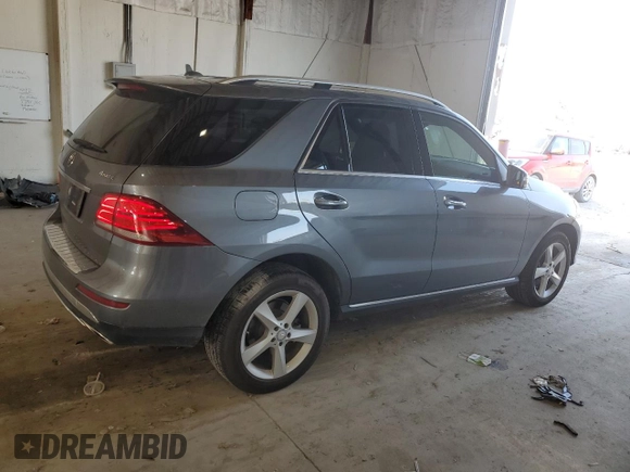 2017 Mercedes-Benz GLE 350 with VIN 4JGDA5HB0HA863514, listed as a Copart auction lot 62062965 with 79,475 mi miles and Salvage title. Bid and sale history available at DreamBid. Image 3.
