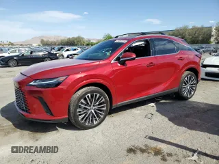 2024 Lexus RX 350 z VIN JTJCHMAA7R2020670, wystawiony jako Copart lot #54567235 z przebiegiem 3 510 mil mil oraz Szkoda całkowita • Salvage title. Historia ofert i sprzedaży dostępna na DreamBid. Obrazek 1.