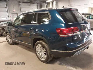 2018 Volkswagen Atlas SEL Premium with VIN 1V2NR2CA5JC597639, listed as a IAAI auction lot 41867470 with 99,642 mi miles and . Bid and sale history available at DreamBid. Image 3.