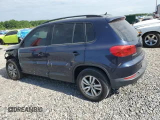 2016 Volkswagen Tiguan R-Line with VIN WVGAV7AXXGW603213, listed as a Copart auction lot 63615205 with 110,575 mi miles and Salvage title. Bid and sale history available at DreamBid. Image 2.