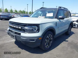2022 Ford Bronco Sport Outer Banks с VIN 3FMCR9C69NRD30021, выставлен на аукционе IAAI как лот 42378939 с пробегом 60 862 миль миль и . История ставок и продаж доступна на DreamBid. Изображение 2.