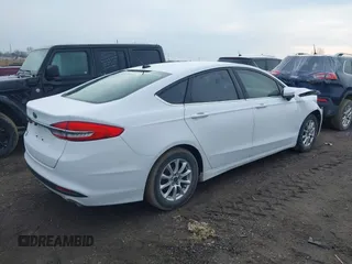 2017 Ford Fusion S with VIN 3FA6P0G71HR260823, listed as a IAAI auction lot 41690056 with 177,525 mi miles. Bid and sale history available at carsss.com. Image 4.