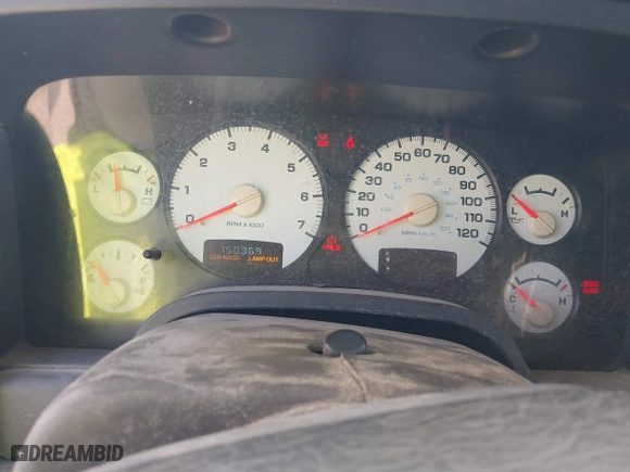 2003 Dodge Ram 1500 ST with VIN 1D7HA16N23J630261, listed as a IAAI auction lot 41492258 with 150,369 mi miles. Bid and sale history available at carsss.com. Image 7.