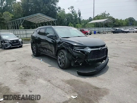 2020 Chevrolet Blazer RS with VIN 3GNKBERS2LS590940, listed as a Copart auction lot 59411645 with 85,108 mi miles and Salvage title. Bid and sale history available at DreamBid. Image 14.