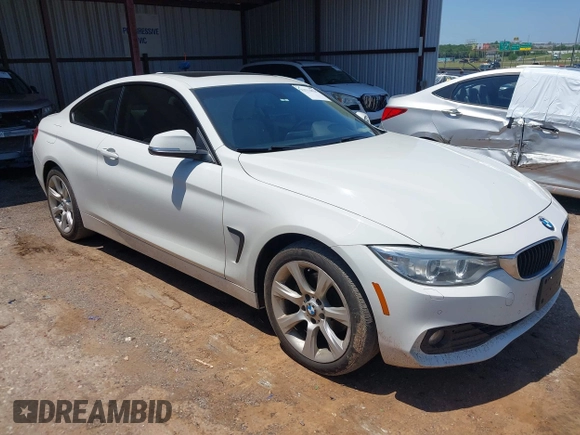 2015 BMW 4 Series 428i xDrive with VIN WBA3N5C58FK198596, listed as a IAAI auction lot 42514820 with 107,261 mi miles and . Bid and sale history available at DreamBid. Image 1.