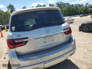 2020 Infiniti QX80 LUXE with VIN JN8AZ2NF1L9702318, listed as a Copart auction lot 53062565 with 97,175 mi miles and Salvage Title. Bid and sale history available at carsss.com. Image 6.